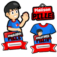 Make a thumbnail for youtube that players gives his shirts to his fans
